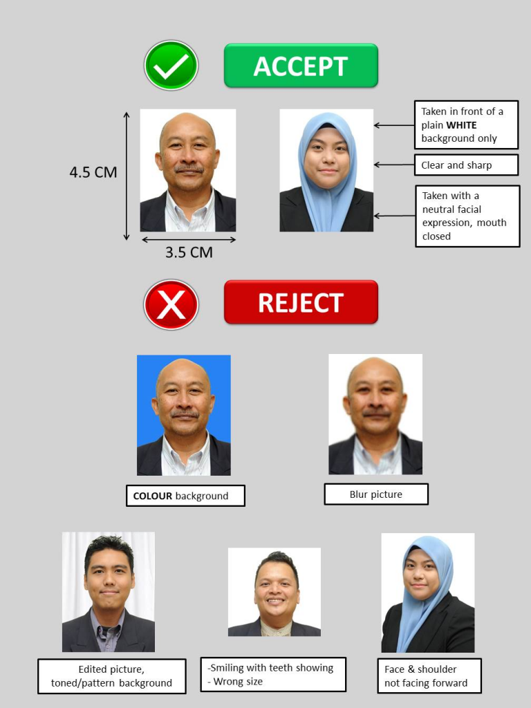 malaysia passport photo requirements