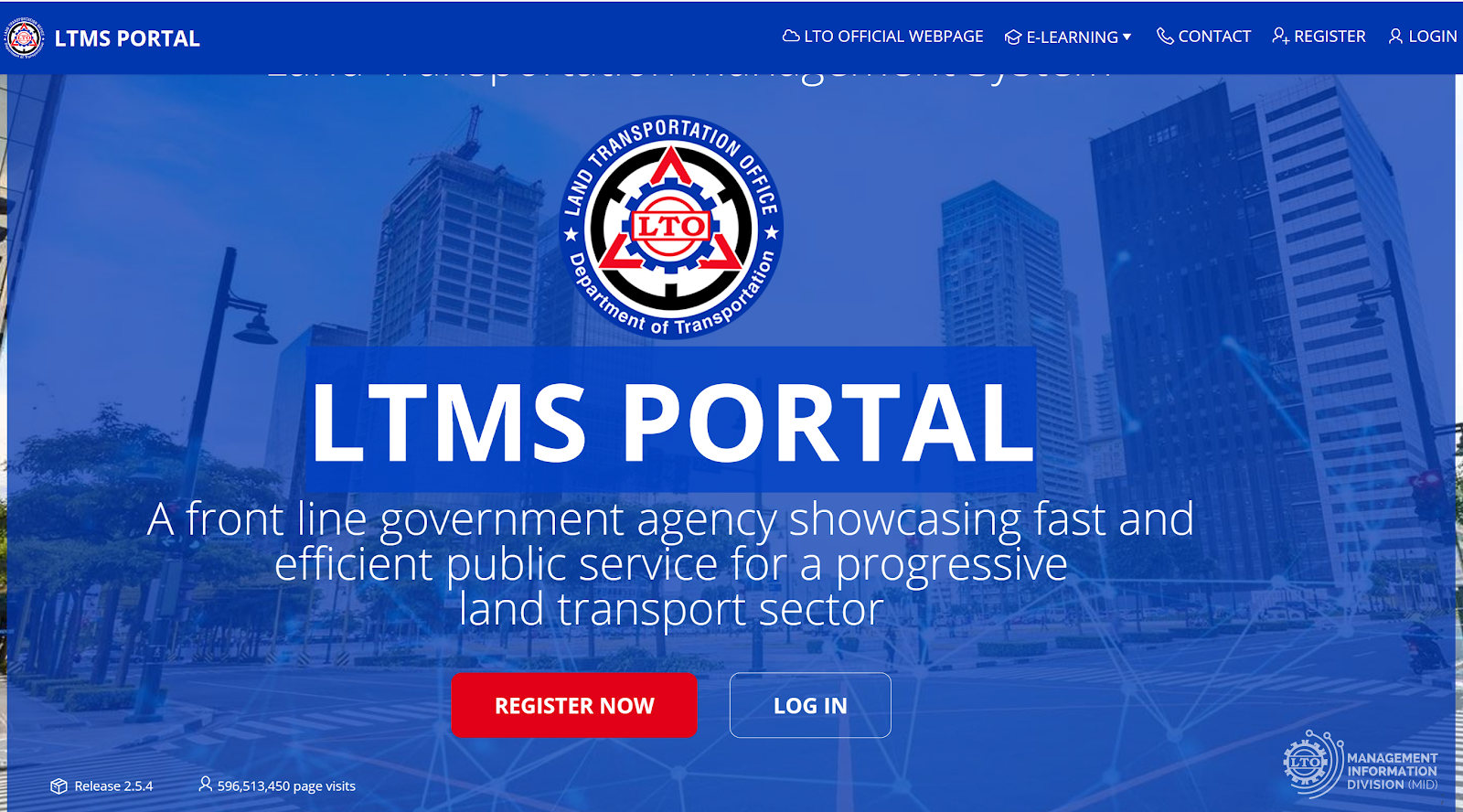 LTMS portal