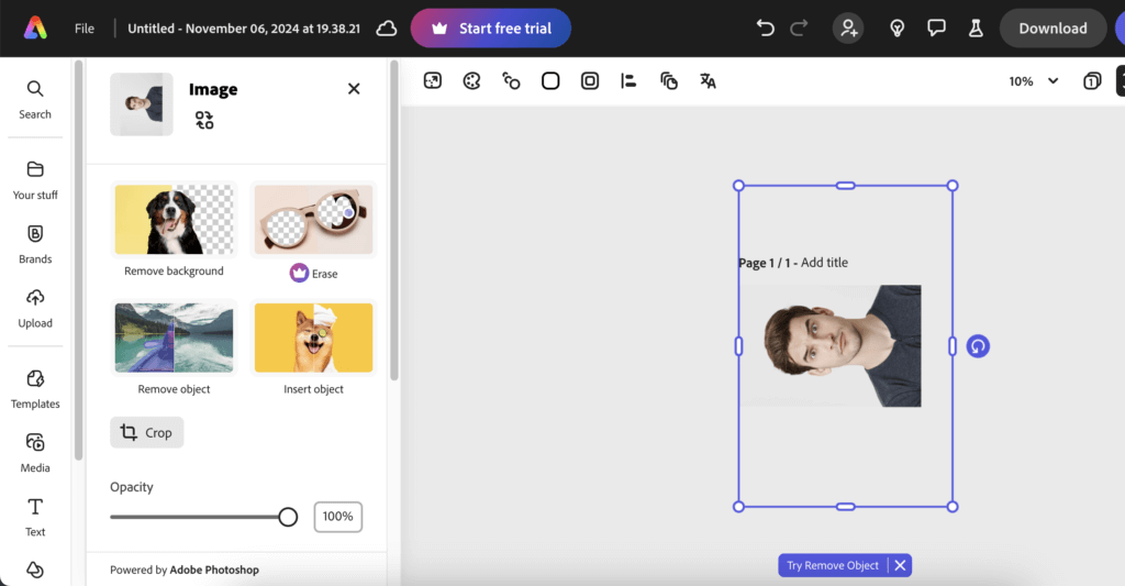 convert image to postcard size