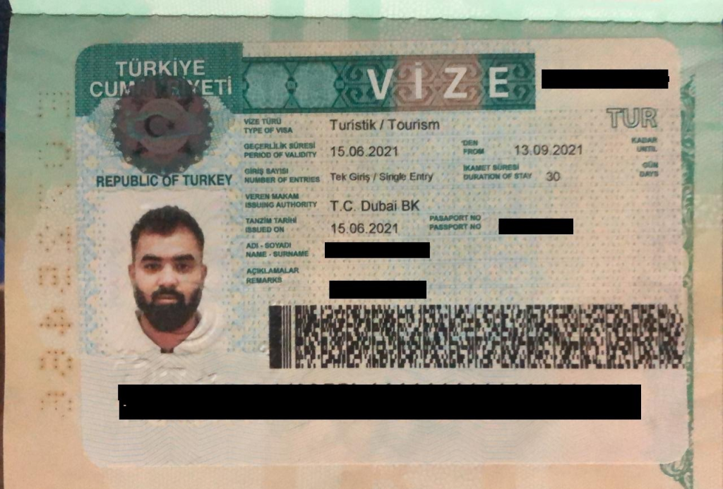 Turkey Tourist Visa