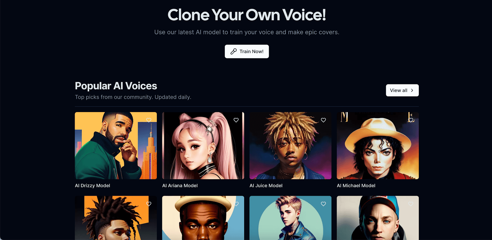 make ai songs using VoiceDub