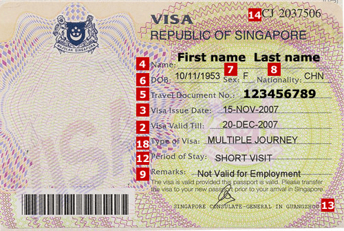 Singapore Visa