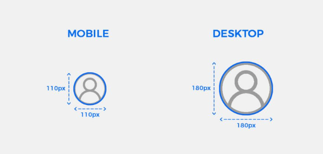 instagram profile picture size