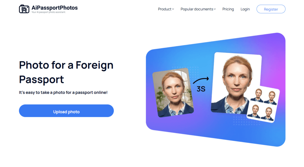 make russian passport photos online