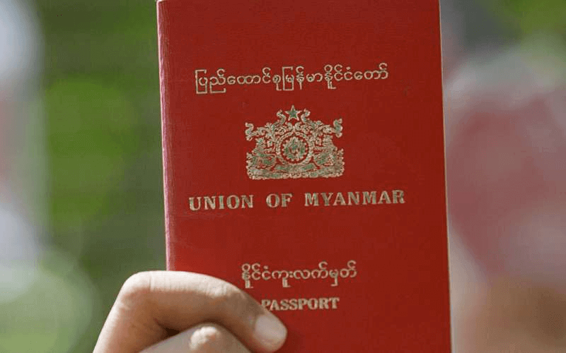 myanmar passport