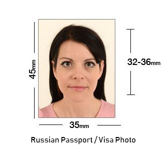 russian visa photo