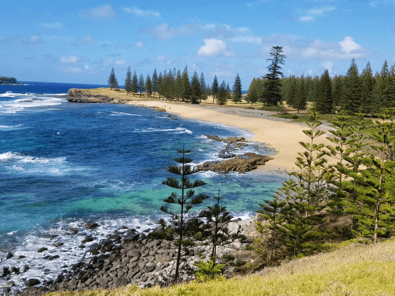 sea on norfolk island