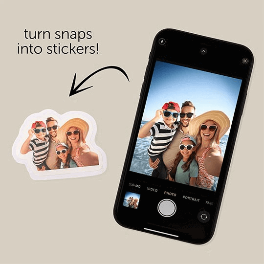 turn a picture into a sticker