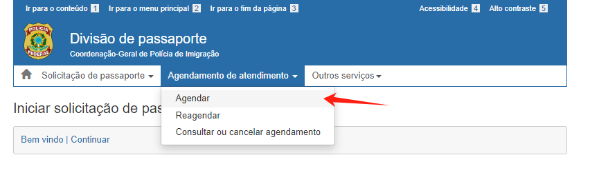Schedule brazil passport appointments online
