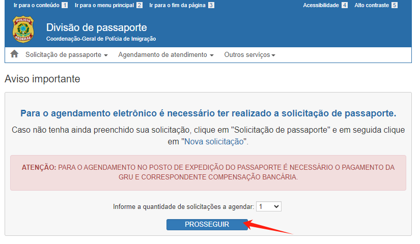 Schedule brazil passport appointments online