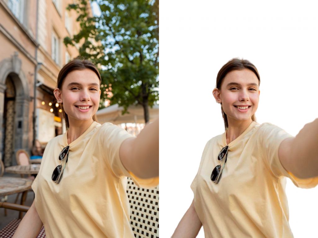 comparison of removing background