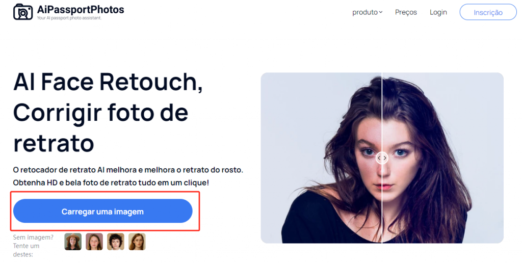 retoque facial em ai