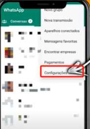 configurações