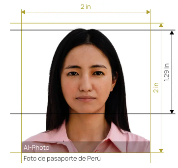 foto pasaporte de peru